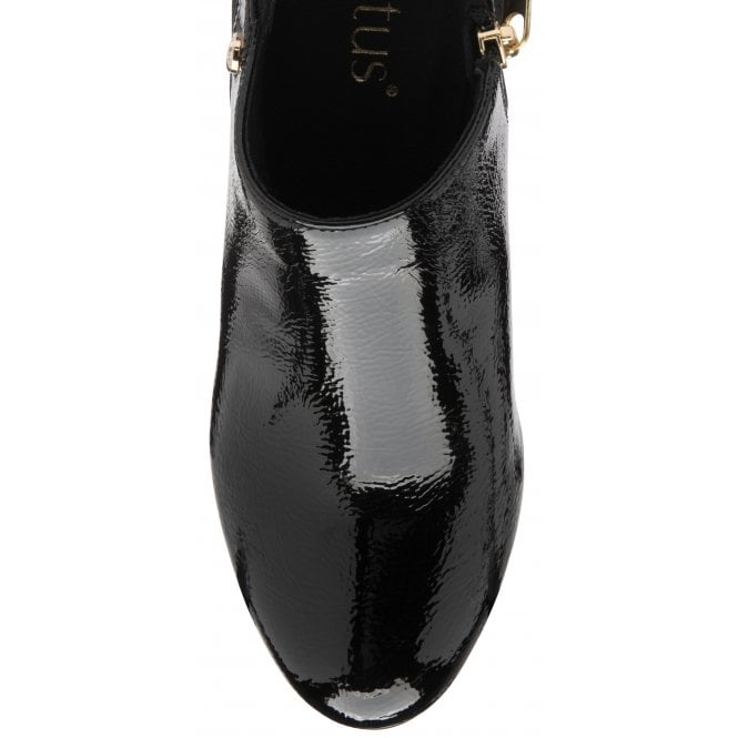 Black Ramona Heeled Shoe-Boots | Lotus