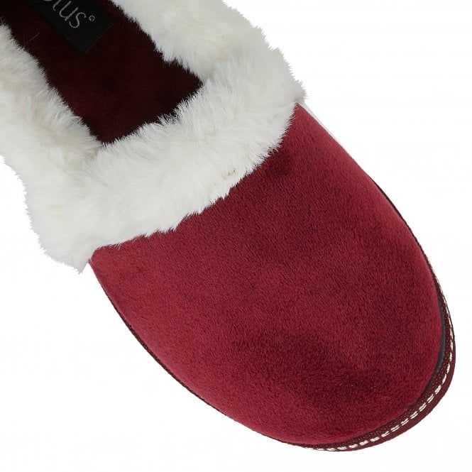 Bordo Greta Textile Slippers | Lotus
