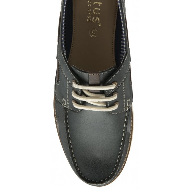 Navy Princeton Deck Shoes | Lotus