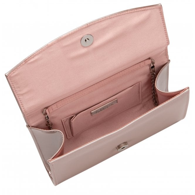 Pink Pearl Patent Raine Clutch Bag | Lotus