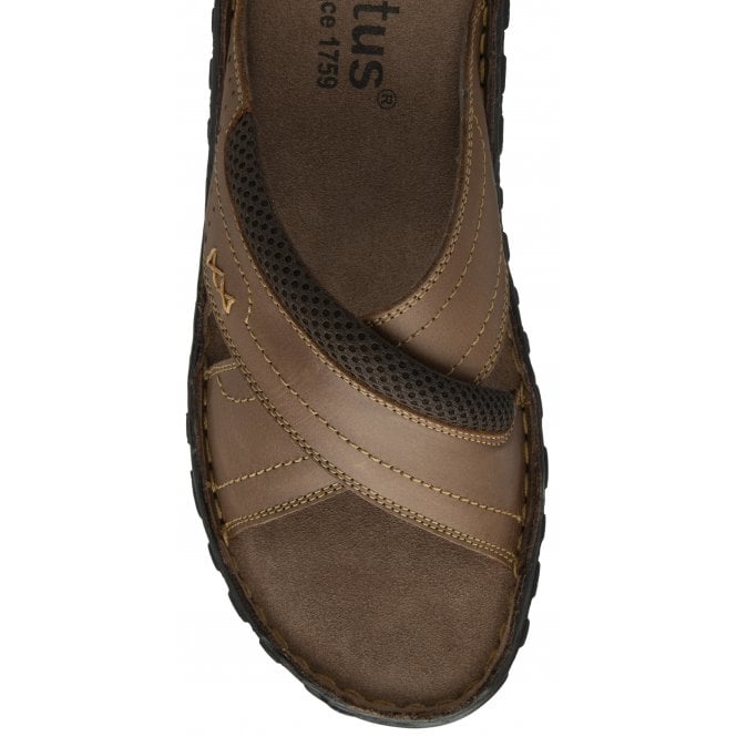 Tan Leather Mikey Mule Sandals | Lotus