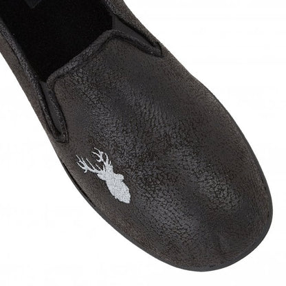  Black Claude Full Shoe Slippers | Lotus