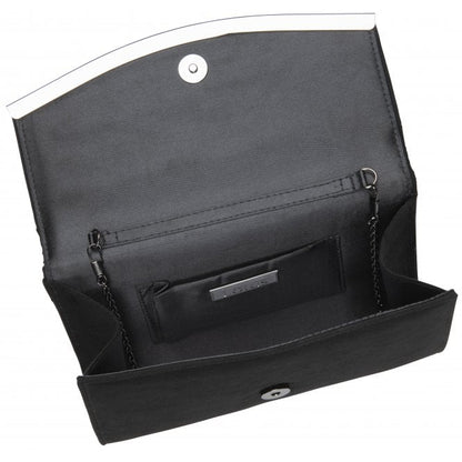 Black & Diamante Dillard Clutch Bag | Lotus