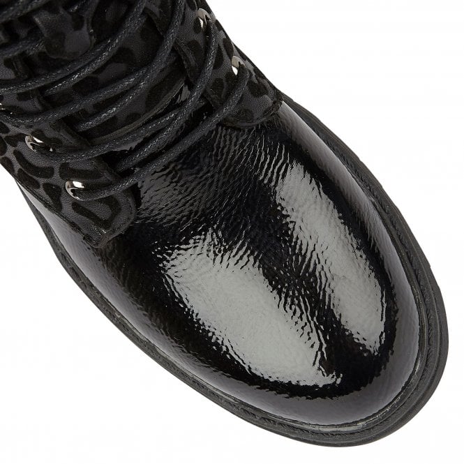  Black Elena Ankle Boots | Lotus