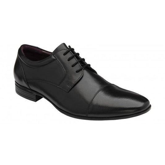  Black Leather Banwell Lace-Up Oxford Shoes | Lotus