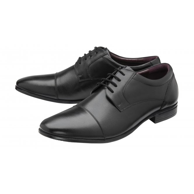  Black Leather Banwell Lace-Up Oxford Shoes | Lotus