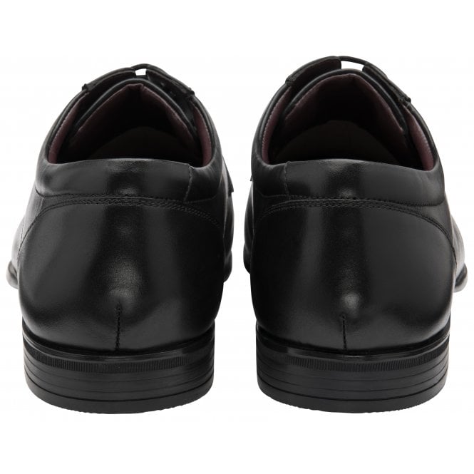  Black Leather Banwell Lace-Up Oxford Shoes | Lotus