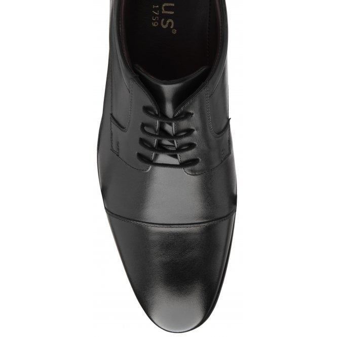  Black Leather Banwell Lace-Up Oxford Shoes | Lotus