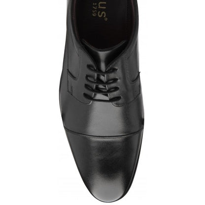  Black Leather Banwell Lace-Up Oxford Shoes | Lotus