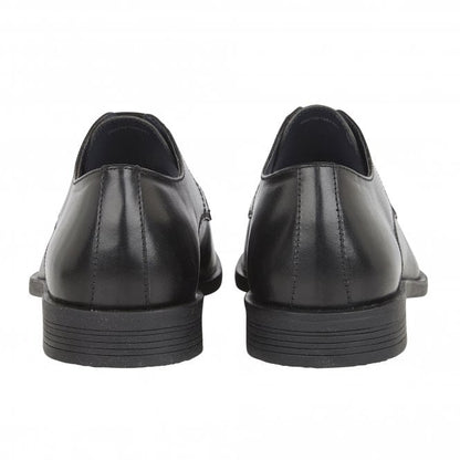 Black Leather Cameron Lace-Up Shoes | Lotus