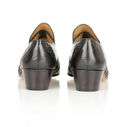  Black Leather Carnaby Loafers | Rombah Wallace