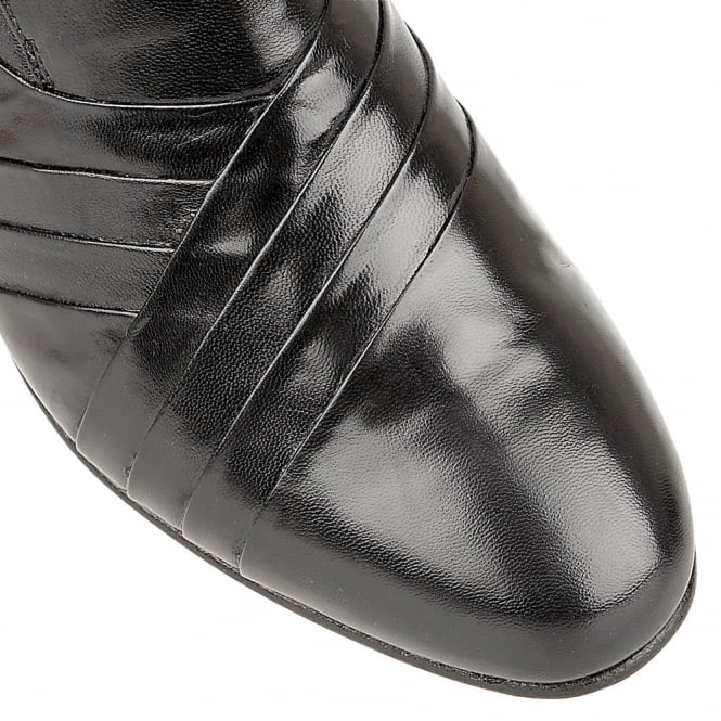  Black Leather Carnaby Loafers | Rombah Wallace