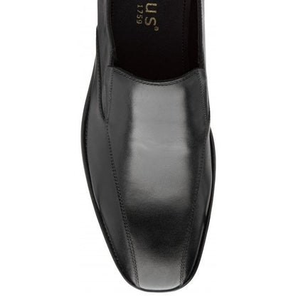  Black Leather Wincanton Loafers | Lotus
