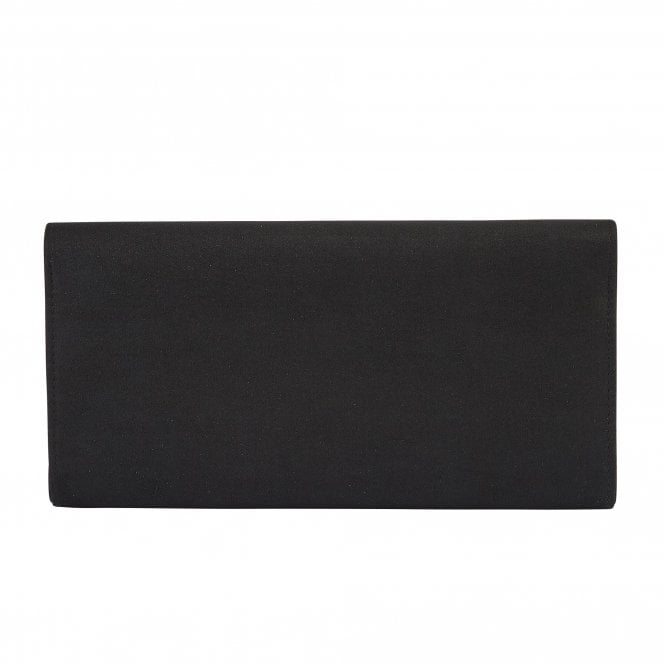  Black Microfibre Sommerton Clutch Bag | Lotus