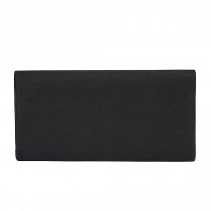  Black Microfibre Sommerton Clutch Bag | Lotus