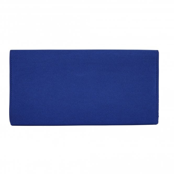  Blue Microfibre Sommerton Clutch Bag | Lotus 