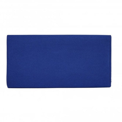  Blue Microfibre Sommerton Clutch Bag | Lotus 