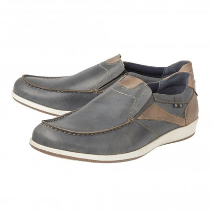  Blue Moore Slip-On Shoes | Lotus 