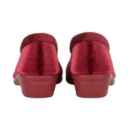  Bordo Beverley Velour Slippers | Lotus