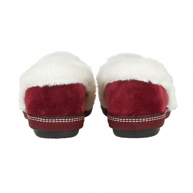  Bordo Greta Textile Slippers | Lotus
