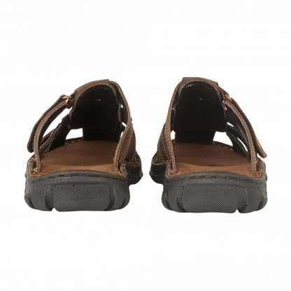  Brown Doran Mule Sandals | Lotus 