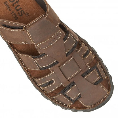  Brown Doran Mule Sandals | Lotus 