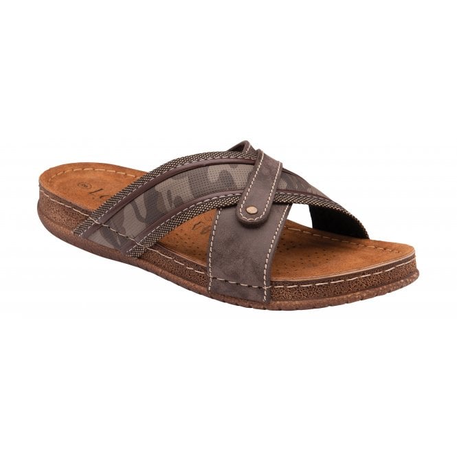  Brown Marvin Mule Sandals | Lotus 