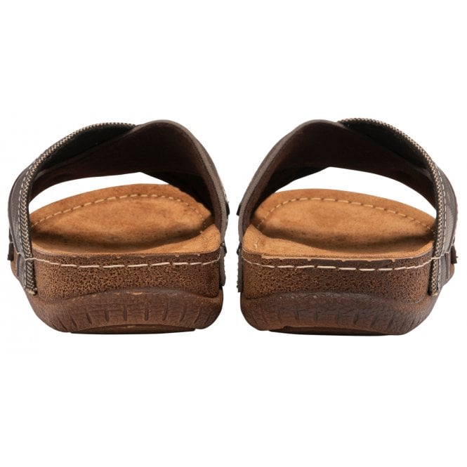  Brown Marvin Mule Sandals | Lotus 