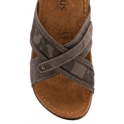  Brown Marvin Mule Sandals | Lotus 