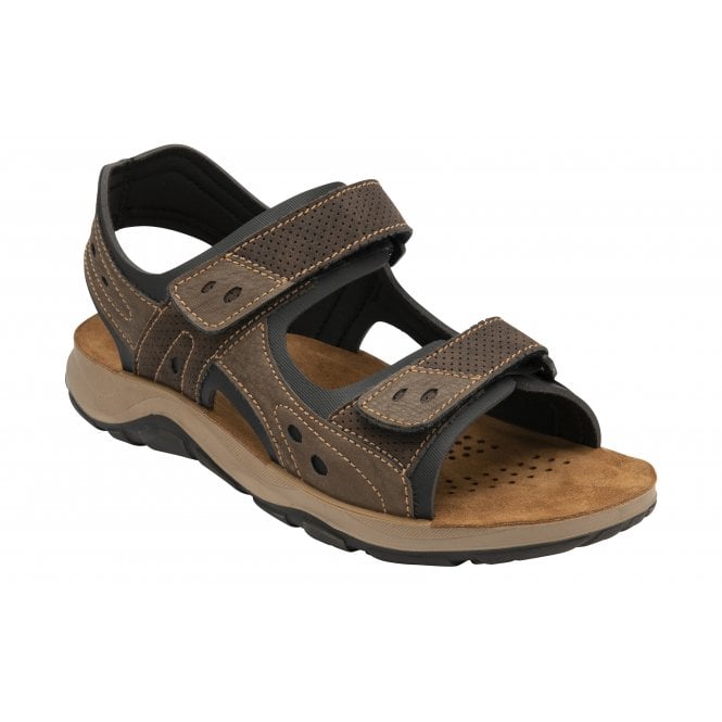  Brown Thuram Raft Sandals | Lotus