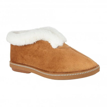  Chestnut Grace Textile Slippers | Lotus