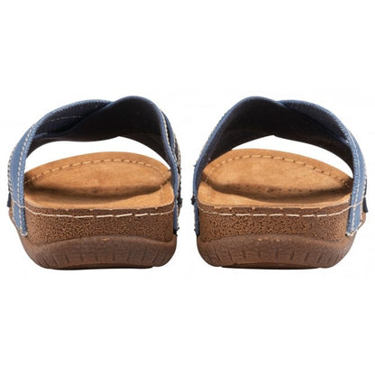  Denim Marvin Mule Sandals | Lotus 