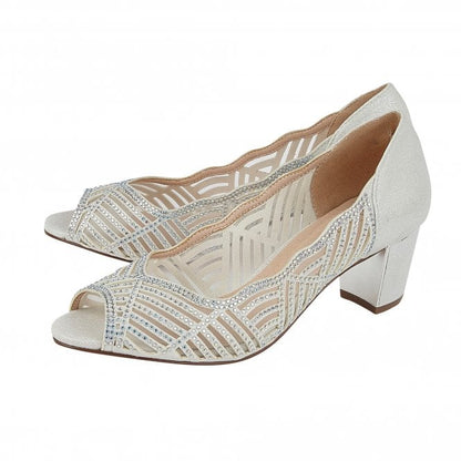  Ice & Diamante Immy Open-Toe Shoes | Lotus