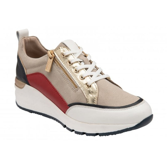  Natural Multi-Leather Sanford Casual Trainers | Stressless By Lotus