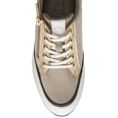  Natural Multi-Leather Sanford Casual Trainers | Stressless By Lotus
