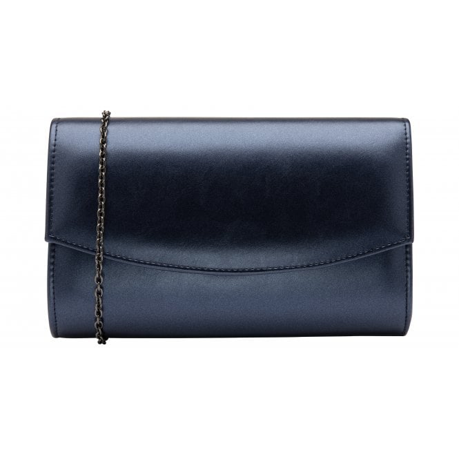  Navy Pearl Raine Clutch Bag | Lotus