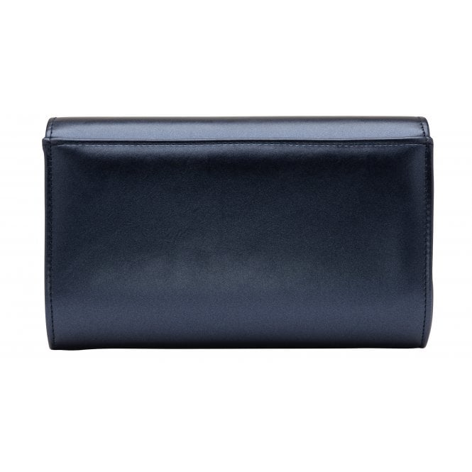  Navy Pearl Raine Clutch Bag | Lotus