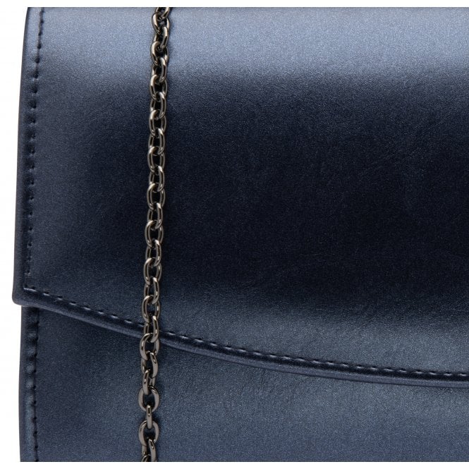  Navy Pearl Raine Clutch Bag | Lotus