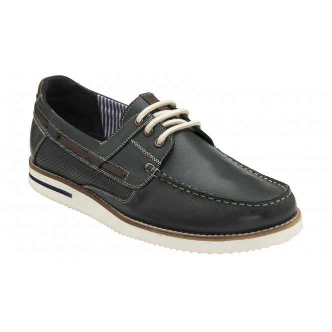  Navy Princeton Deck Shoes | Lotus