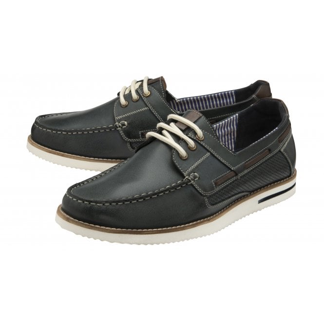  Navy Princeton Deck Shoes | Lotus