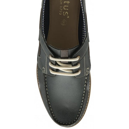  Navy Princeton Deck Shoes | Lotus