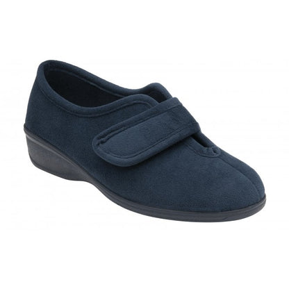  Navy Winnie Full Shoe Slippers | Lotus 