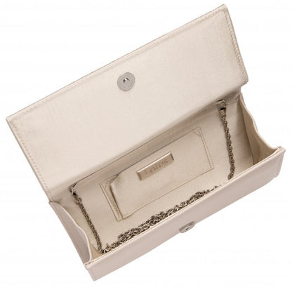  Nude & Diamante Amy Clutch Bag | Lotus