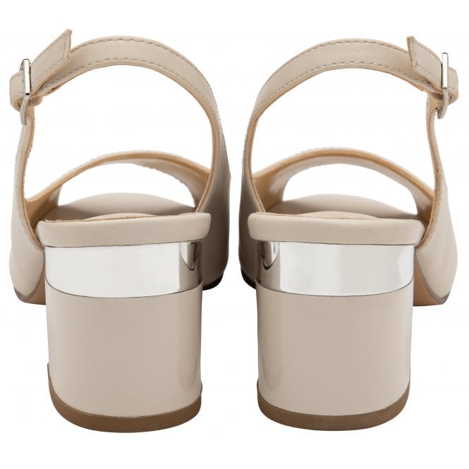  Nude Evelyn Slingback Shoes | Lotus