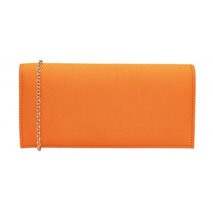  Orange Satin Trudy Clutch Bag | Lotus