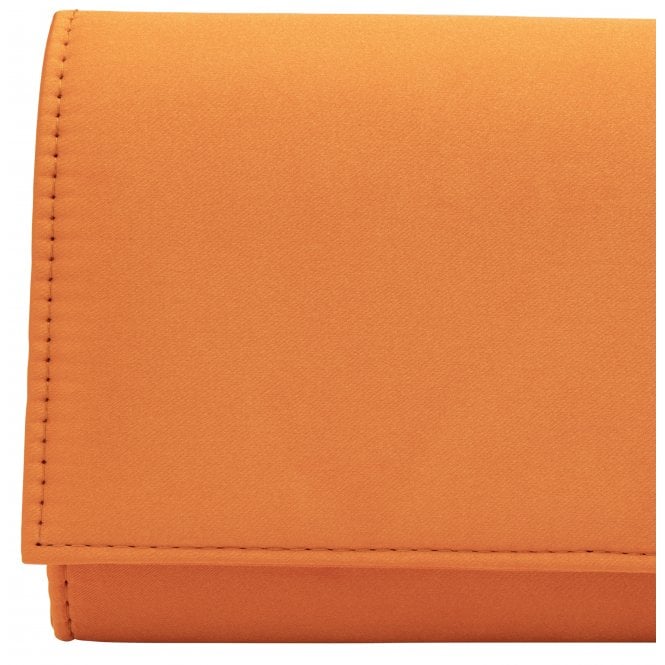  Orange Satin Trudy Clutch Bag | Lotus