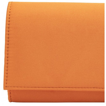 Orange Satin Trudy Clutch Bag | Lotus
