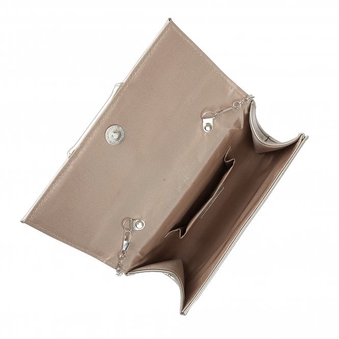  Pewter Metallic Aria Cluster Clutch Bag | Lotus 