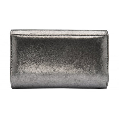  Pewter Raine Clutch Bag | Lotus