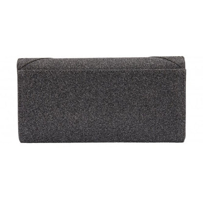  Pewter Textile Esmee Clutch Bag | Lotus